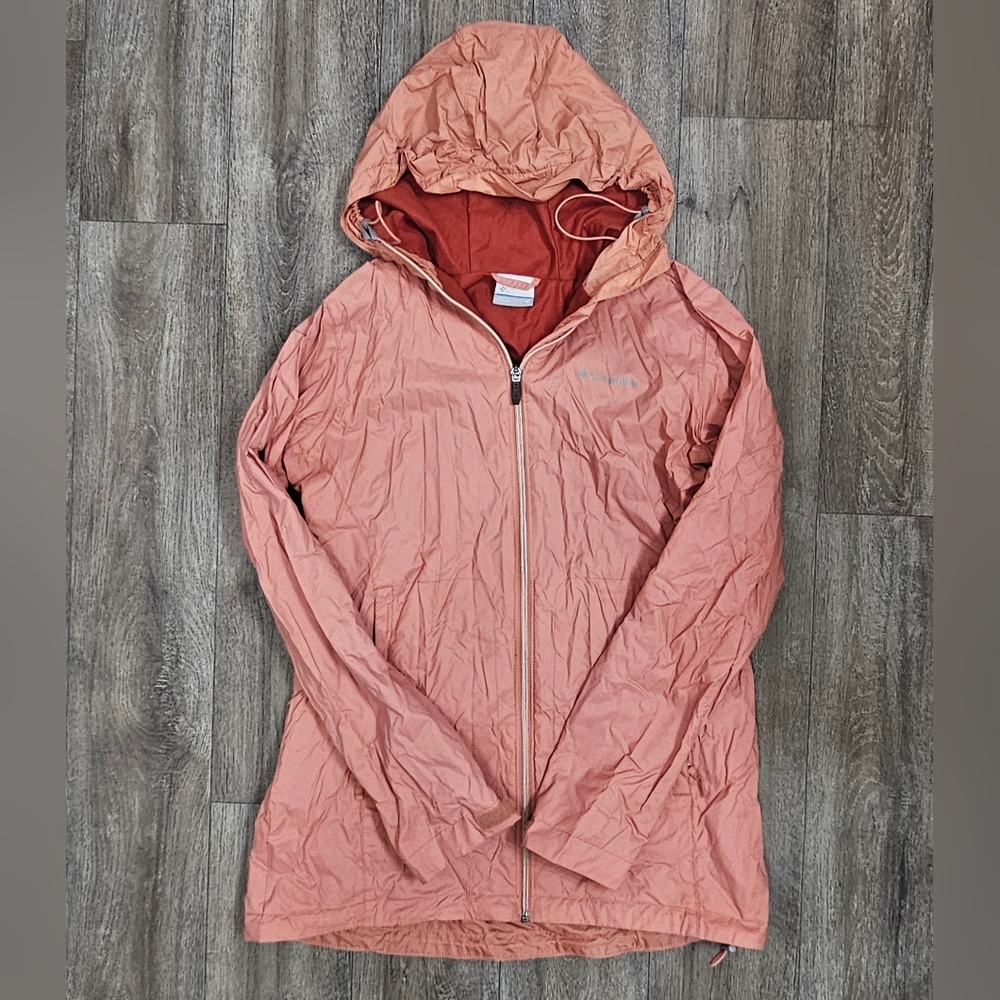 Columbia Women's Fleece Lined Windbreaker-Size Medium